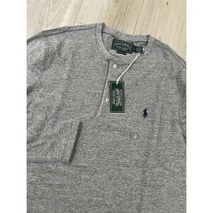 POLO Country RALPH LAUREN CLASSIC FIT LONG SLEEVE Tee SHIRT SZ L